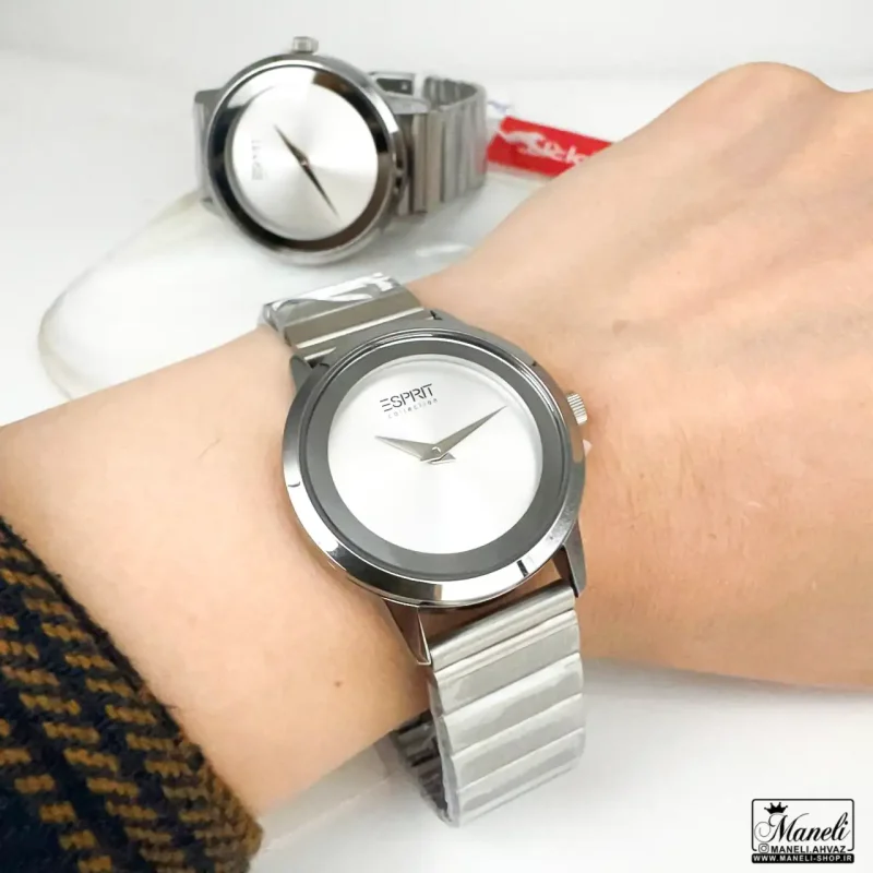 esprit silver watch 2