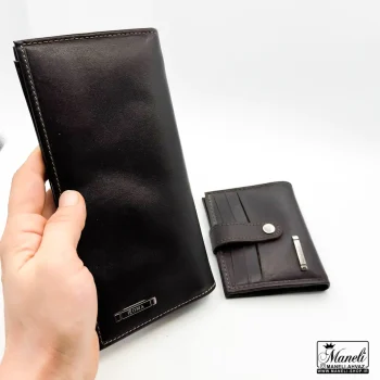 ست کیف و کمربند چرم مردانه روما با بسته بندی شیک 14031036 - Image 4