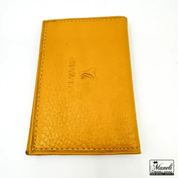 کیف جاکارتی چرم طبیعی رنگ زرد|چرمسال 14031046 - Image 3