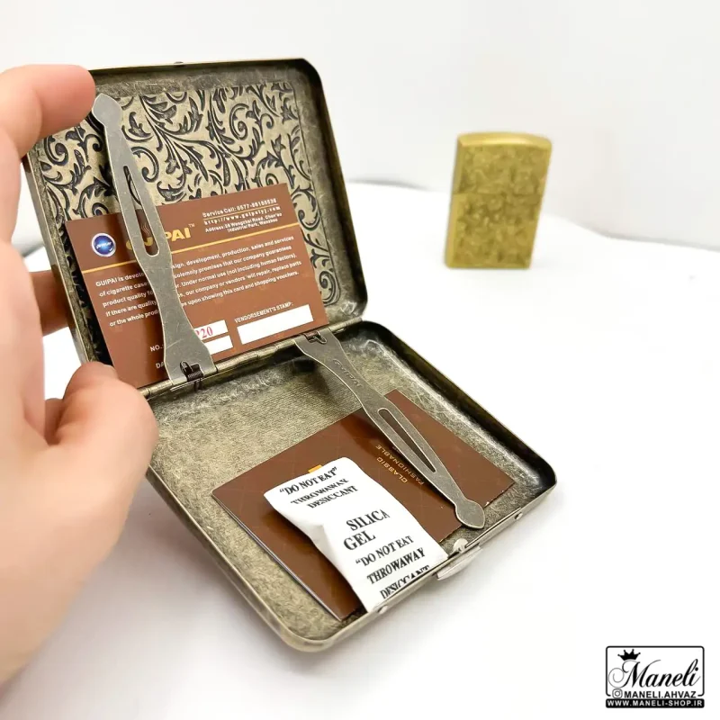 Cigarette case and lighter set2