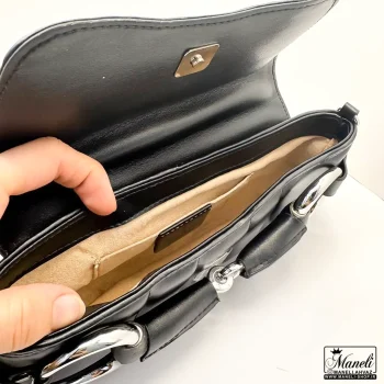 کیف دوشی زنانه گوچی کلاسیک | مشکی و سفید |مستر کوالیتی 14031091 - Image 7
