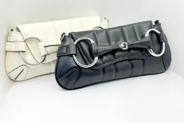 کیف دوشی زنانه گوچی کلاسیک | مشکی و سفید |مستر کوالیتی 14031091