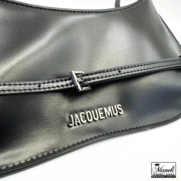 کیف دوشی زنانه برند jacquemus مستر کوالیتی| رنگبندی مشکی و کرمی 14031086 - Image 11