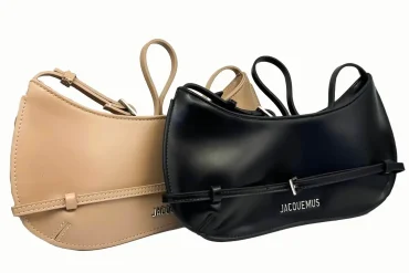 کیف دوشی زنانه برند jacquemus مستر کوالیتی| رنگبندی مشکی و کرمی 14031086