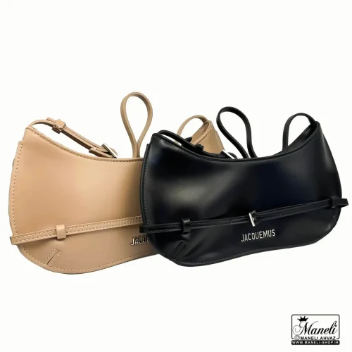 کیف دوشی زنانه برند jacquemus مستر کوالیتی| رنگبندی مشکی و کرمی 14031086