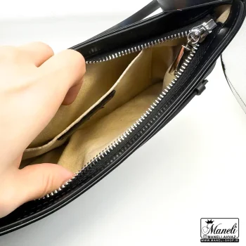 کیف دوشی زنانه برند jacquemus مستر کوالیتی| رنگبندی مشکی و کرمی 14031086 - Image 4