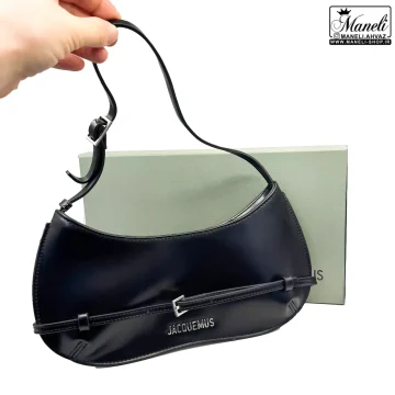 کیف دوشی زنانه مشکی برند jacquemus