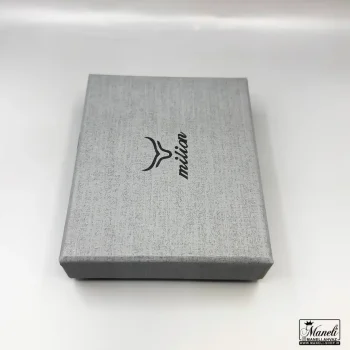 کیف پولی کوتاه مشکی میلیون | چرم طبیعی 140310114 - Image 4