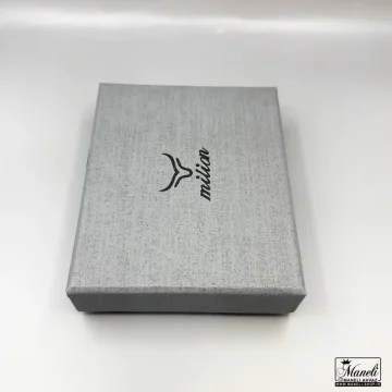 کیف پولی کوتاه مشکی میلیون | چرم طبیعی 140310114 - Image 4