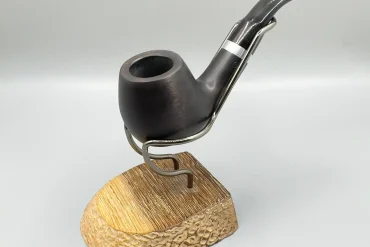 پیپ چوبی پیپسان مشکی با حلقه نقره ای |شیک و کلاسیک 14031110