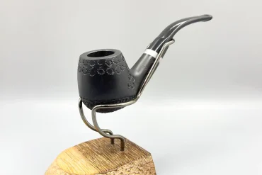 پیپ چوبی پیپسان مشکی با آتشگاه طرحدار 14031118