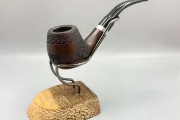 پیپ چوبی قهوه ای پیپسان با آتشگاه طرحدار 14031115