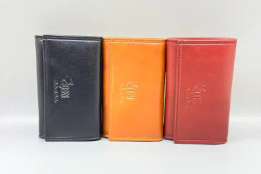 کیف جاکلیدی و جاکارتی چرم طبیعی | مشکی ، عسلی ، قهوه ای 140310111