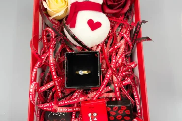 باکس ولنتاینی i love you دخترانه با قیمت مناسب | 14031106