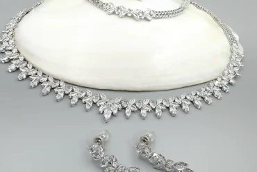 سرویس جواهری عروس استیل رنگ ثابت 14031140