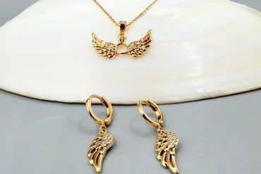 نیم ست بال فرشته ysx | رنگ ثابت 14031162