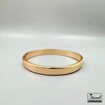 خرید دستبند طلایی آینه ای ژوپینگ مدل النگویی