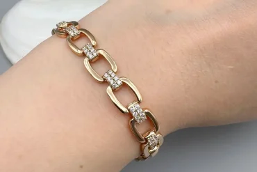 دستبند زنانه برند ژوپینگ xp | رنگ ثابت 14031181