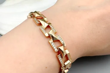 دستبند زنانه برند ژوپینگ xuping| رنگ ثابت و ضدحساسیت 14031182