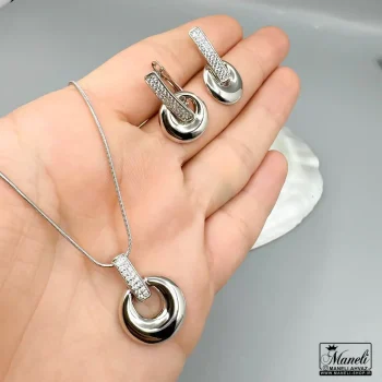 خرید نیم ست شیک و جذاب سیلور ژوپینگ