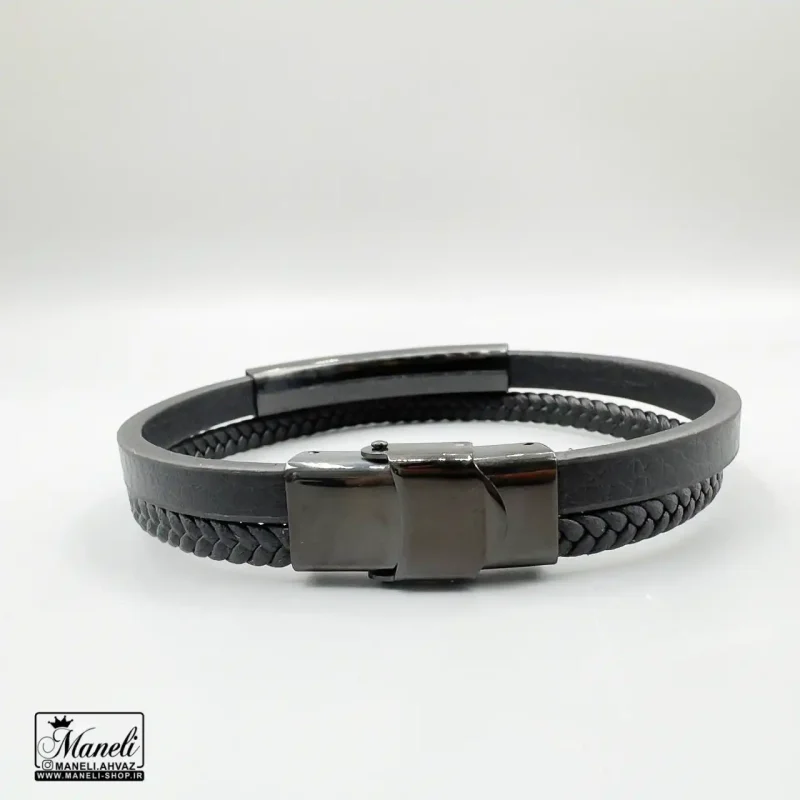 leatherbracelet blackgold3