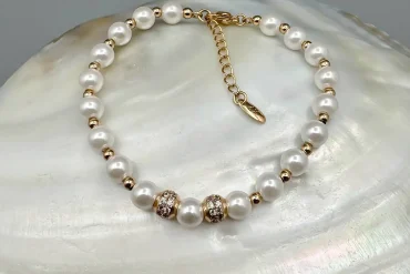 خرید دستبند مرواریدی ژوپینگ