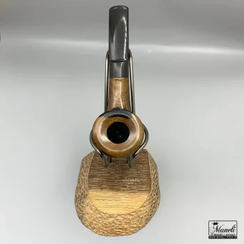 پیپ چوبی ساوینلی آتشگاه طرح دار مشکی قهوه ای 14031204 - Image 3