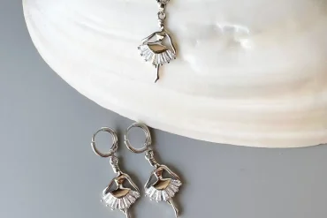 نیم ست بالرین نقره ای YSX ظریف و شیک 14031259