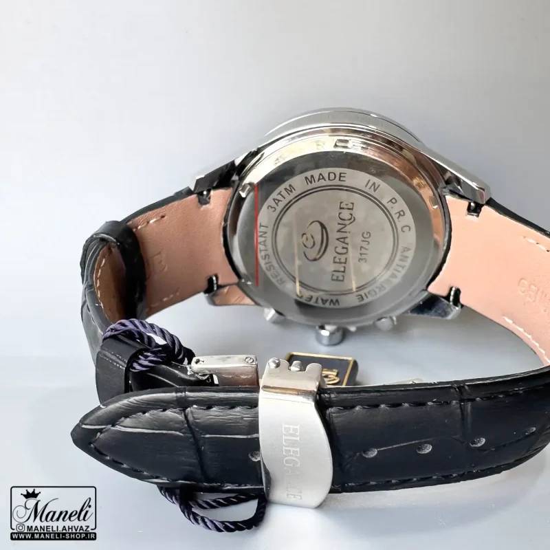 elegance watch man black3