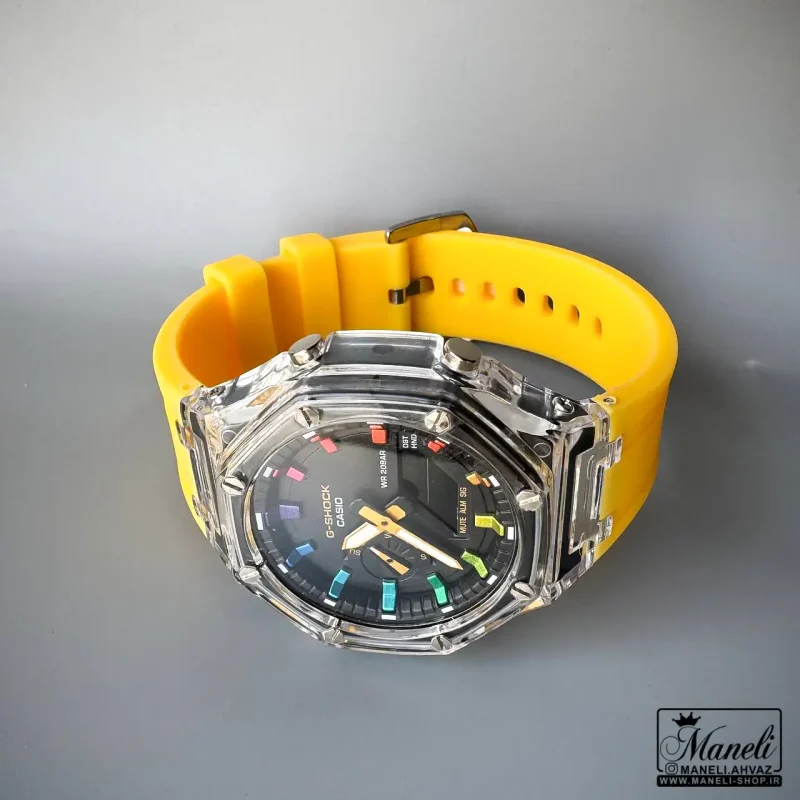 g shock casio watch yellow3