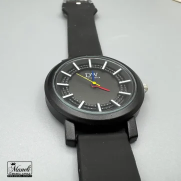 خرید و قمیت ساعت دخترانه مشکی Dovix بند سیلیکونی