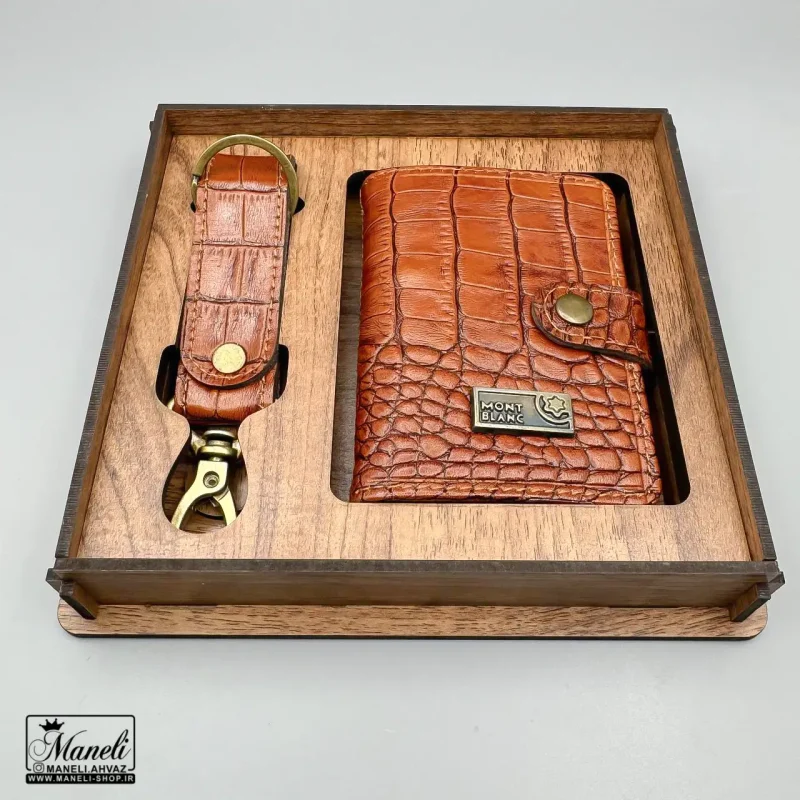 cardholder leather crocodile 9