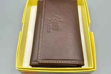 کیف جاکلیدی و جاکارتی چرم طبیعی | رنگ قهوه ای 14040197