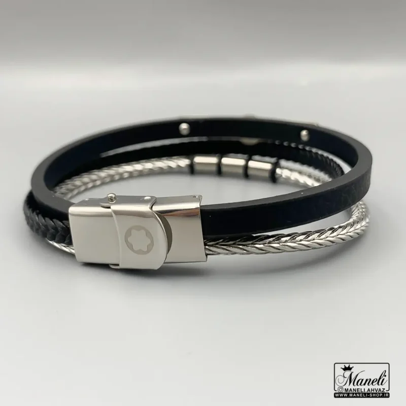montblanc leather bracelet 3