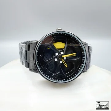 ساعت مردانه رینگی مشکی | موتور چین + ویدیو 14040125