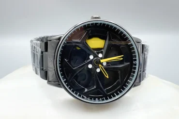 ساعت مردانه رینگی مشکی | موتور چین + ویدیو 14040125