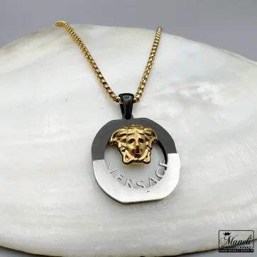 گردنبند مردانه ورساچه 60 سانت | استیل - رنگ ثابت 14040136