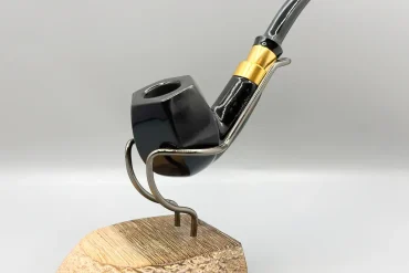 پیپ چوبی کاپیتان بلک مشکی با آتشگاه شش ضلعی