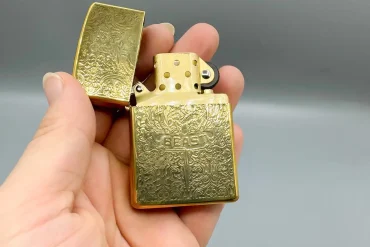 فندک لاکچری بنزینی chief طلایی 14040218