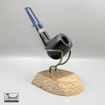 پیپ چوبی کاپیتان بلک مشکی با دسته آبی 14040308