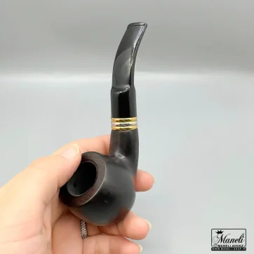 خرید پیپ چوبی قهوه ای تیره کاپیتان بلک