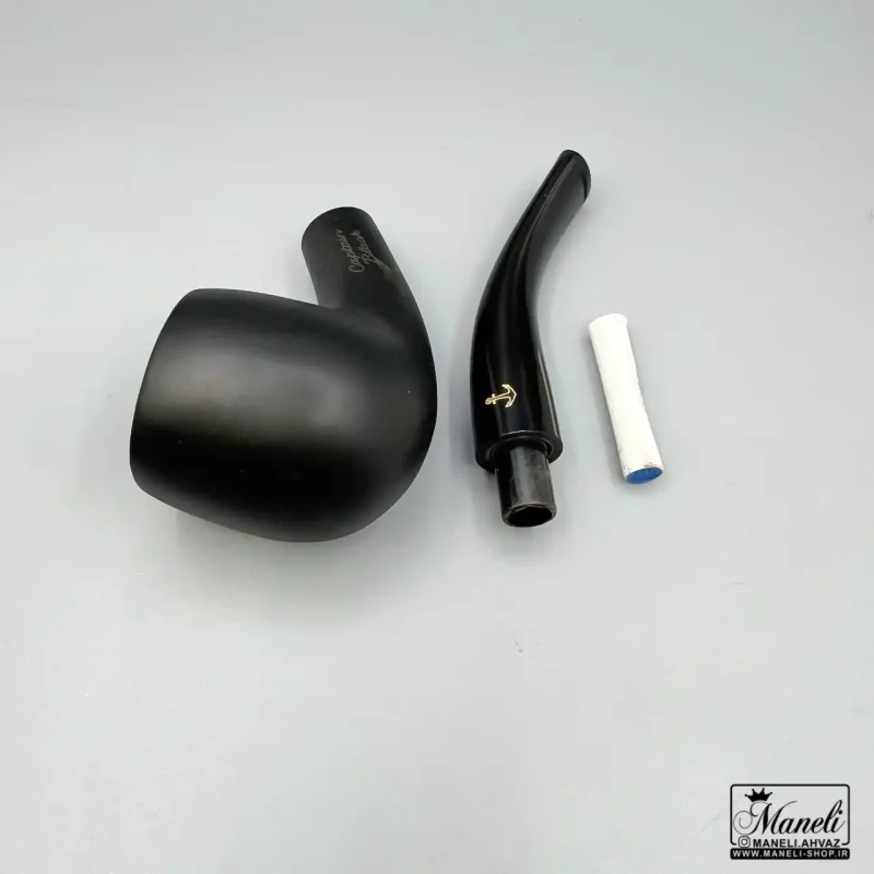 پیپ چوبی مشکی مات کاپیتان بلک 14040220 - Image 3