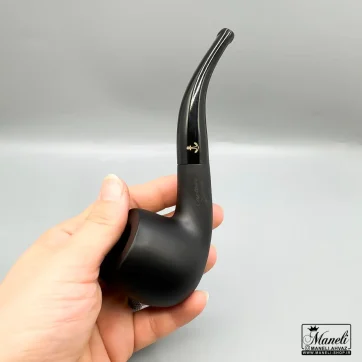 خرید پیپ چوبی مشکی مات کاپیتان بلک