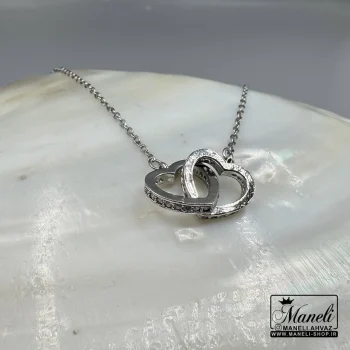 خرید هدیه ی عاشقانه (گردنبندقلبی) رنگ سیلور|14040464