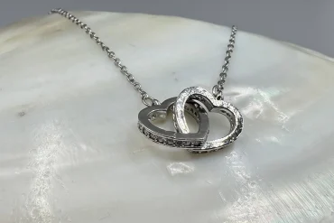 خرید هدیه ی عاشقانه (گردنبندقلبی) رنگ سیلور|14040464