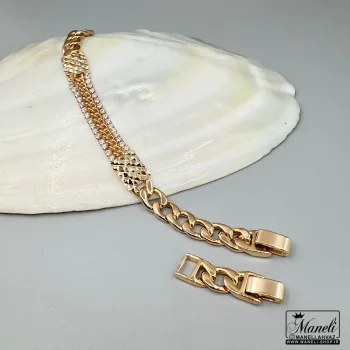 دستبند ژوپینگ زنانه دقیقا مشابه طلا |14040458 - Image 3