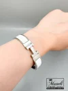 دستبند مدل هرمس|  Hermes اصل فرانسه | قفل اصلی، ۳ لایه آبکاری طلا 14040405 - Image 12