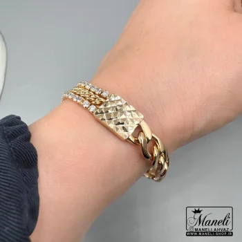دستبند ژوپینگ زنانه دقیقا مشابه طلا |14040458 - Image 5