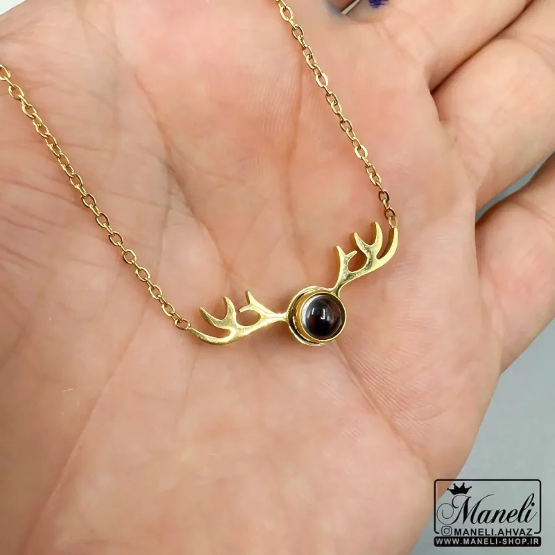 گردنبند تلسکوپی به صد زبان دنیا دوستت دارم مناسب عشاق|14040444 - Image 4