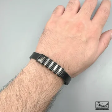 دستبند چرم مردانه با نوشته لاکست | شیک و کلاسیک 14040429